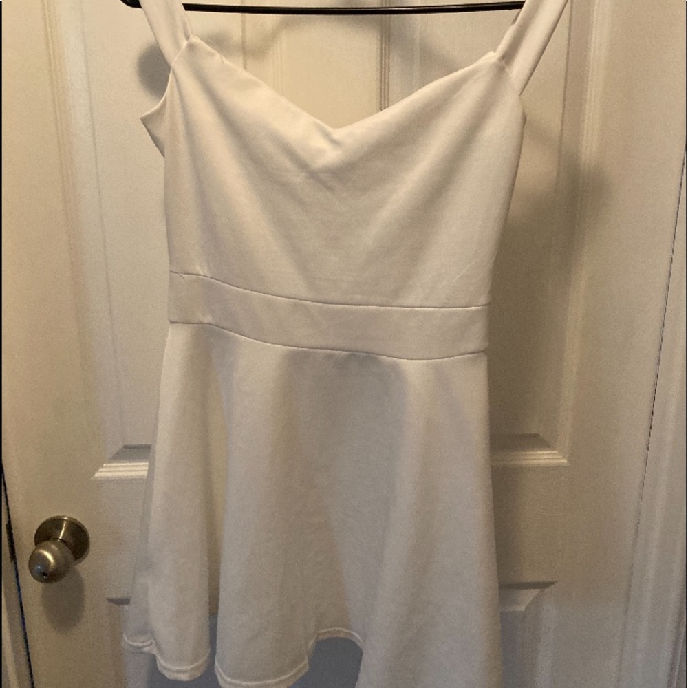 White dress